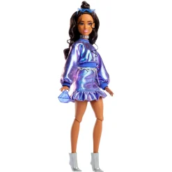 Tienerpoppen|Meisjes></noscript> Barbie fashion deluxe style blue sweater