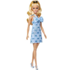 Meisjes|Tienerpoppen> Barbie fashionista pop blue bows