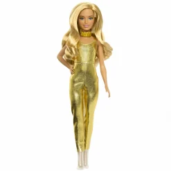 Meisjes|Tienerpoppen></noscript>Barbie Fashionista pop golden dreams
