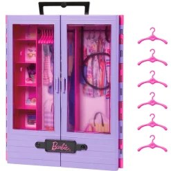 Poppen Accessoires> Barbie Inloopkast