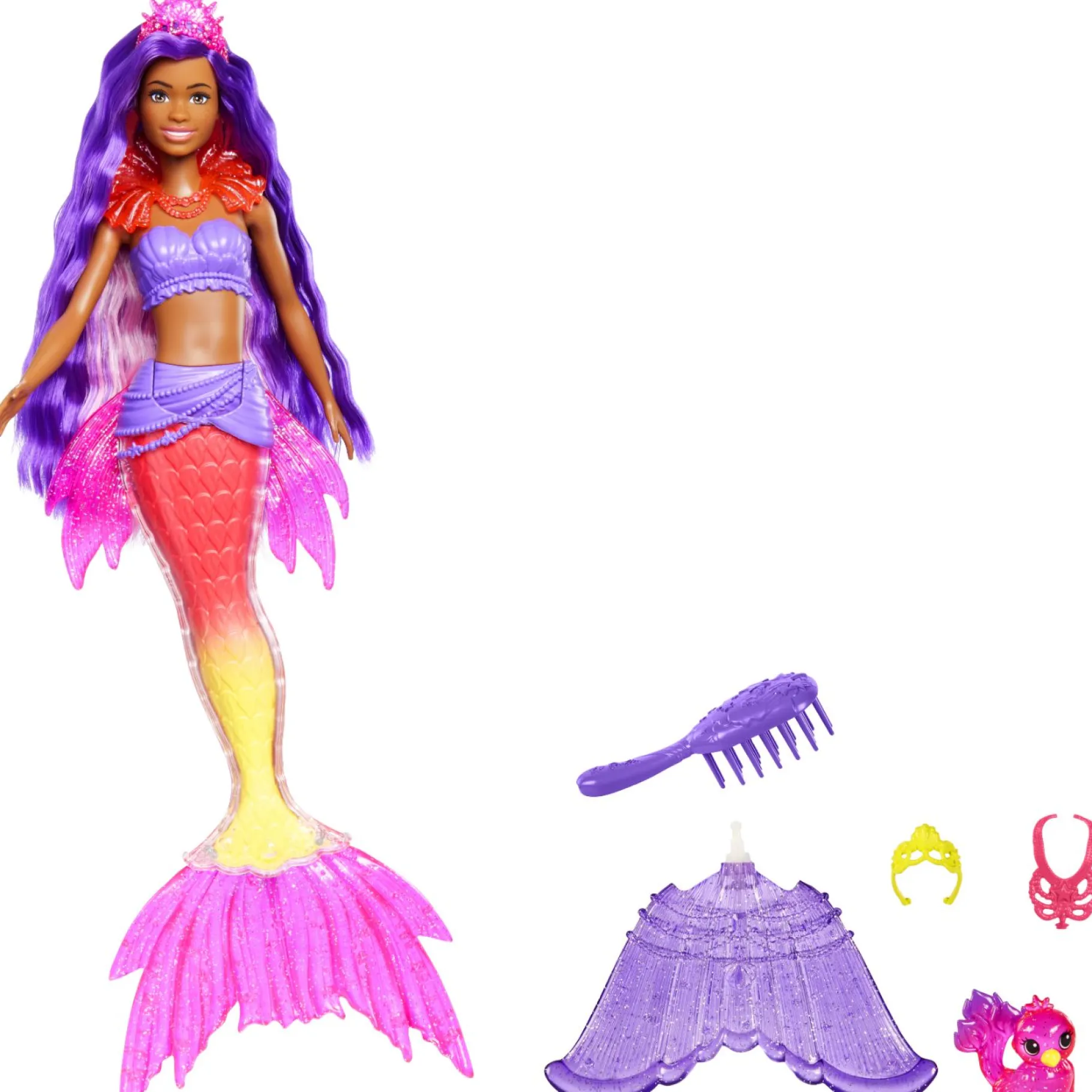 Tienerpoppen|Meisjes>Barbie Mermaid Power Pop Zeemeermin - Brooklyn