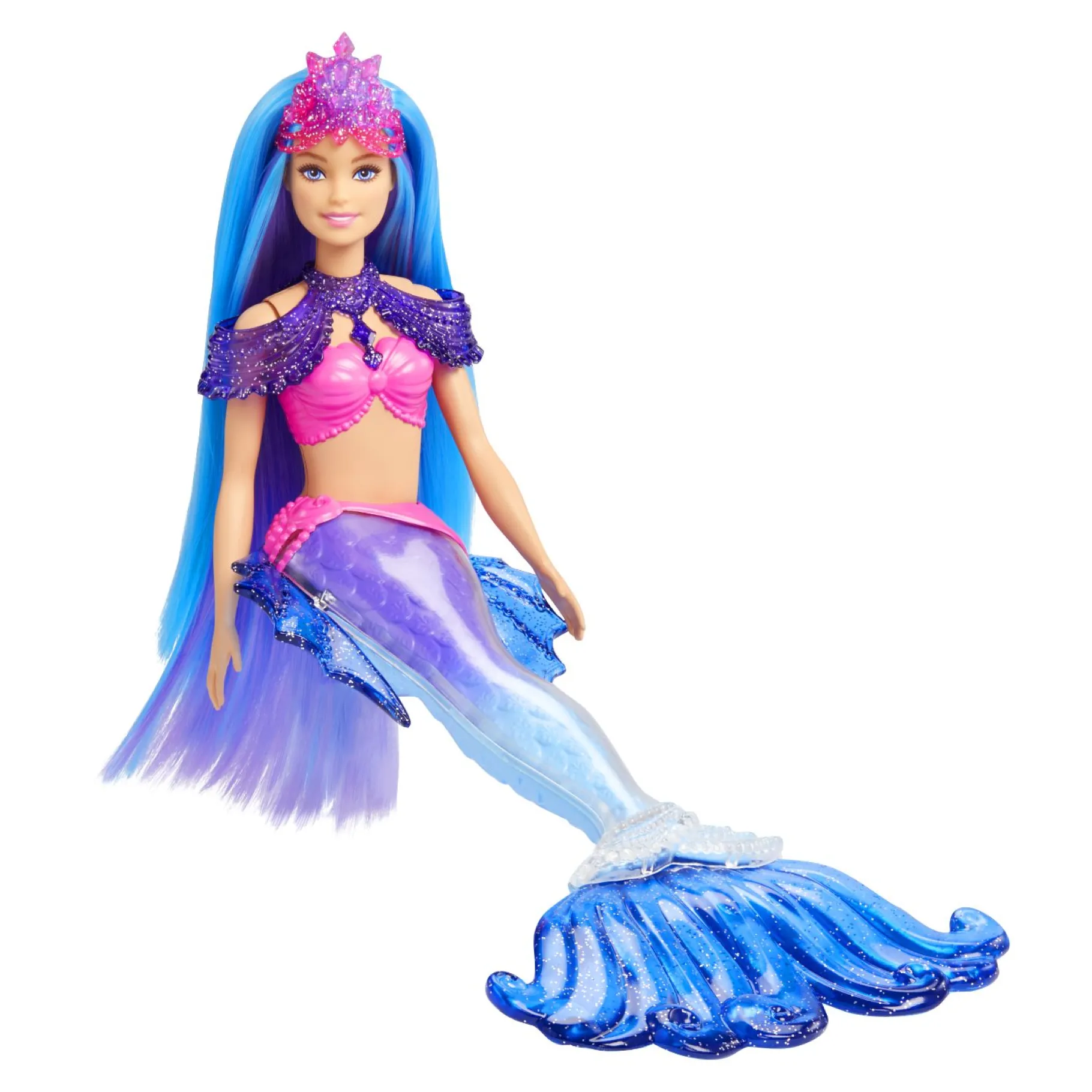 Tienerpoppen|Meisjes>Barbie modepop Fairytale Mermaid Power Dolls Malibu