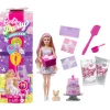Tienerpoppen|Meisjes> Barbie Party unboxed 2/1 pop met lichtroze jurk