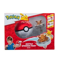 Speelfiguren> Battle Spinner Single Pack Eevee & Poke Ball
