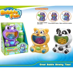 Bellenblaas> Bellenblaasmachine dier electronisch 3 assorti