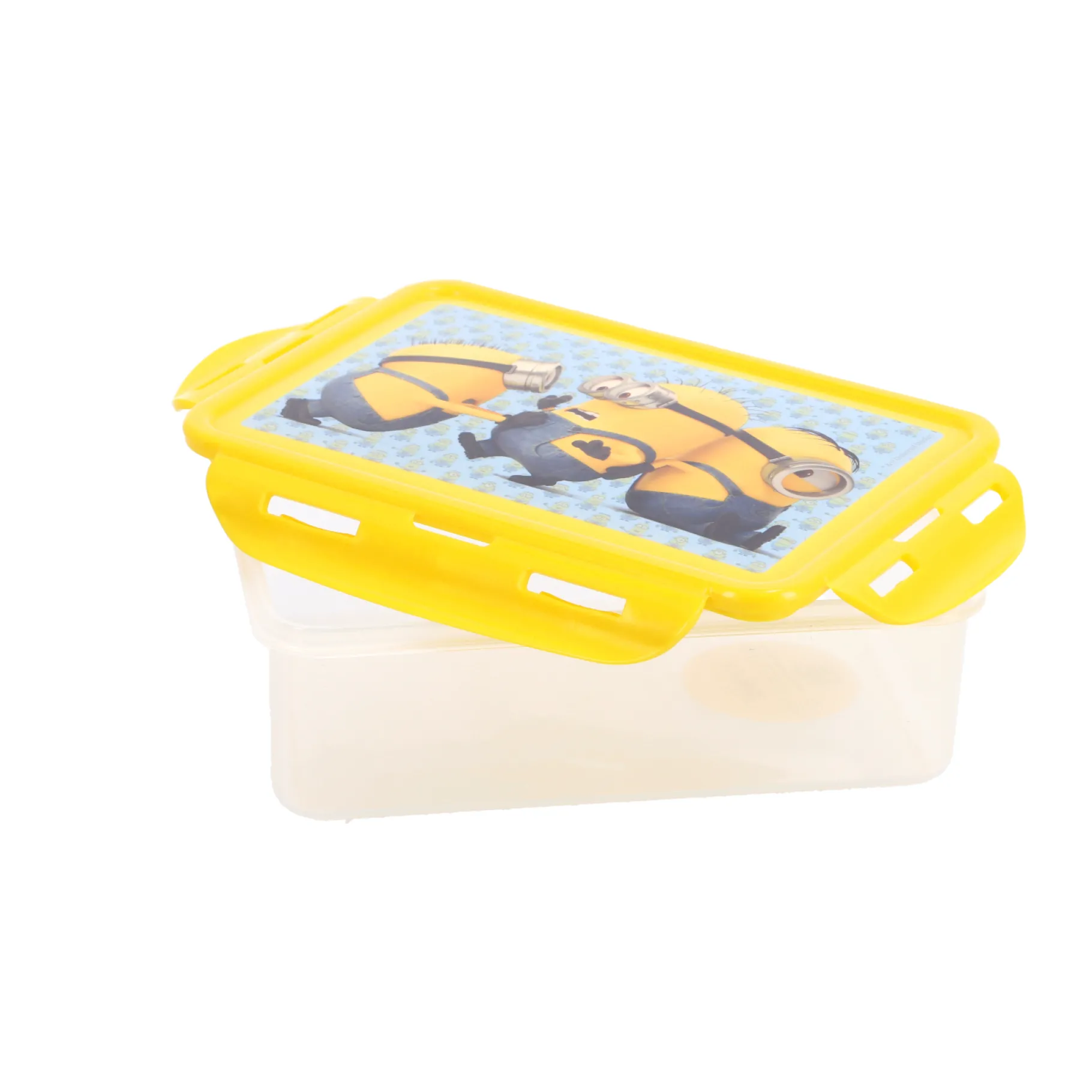 Schoolbekers En Broodtrommels> Bewaardoos Minions Met Clips