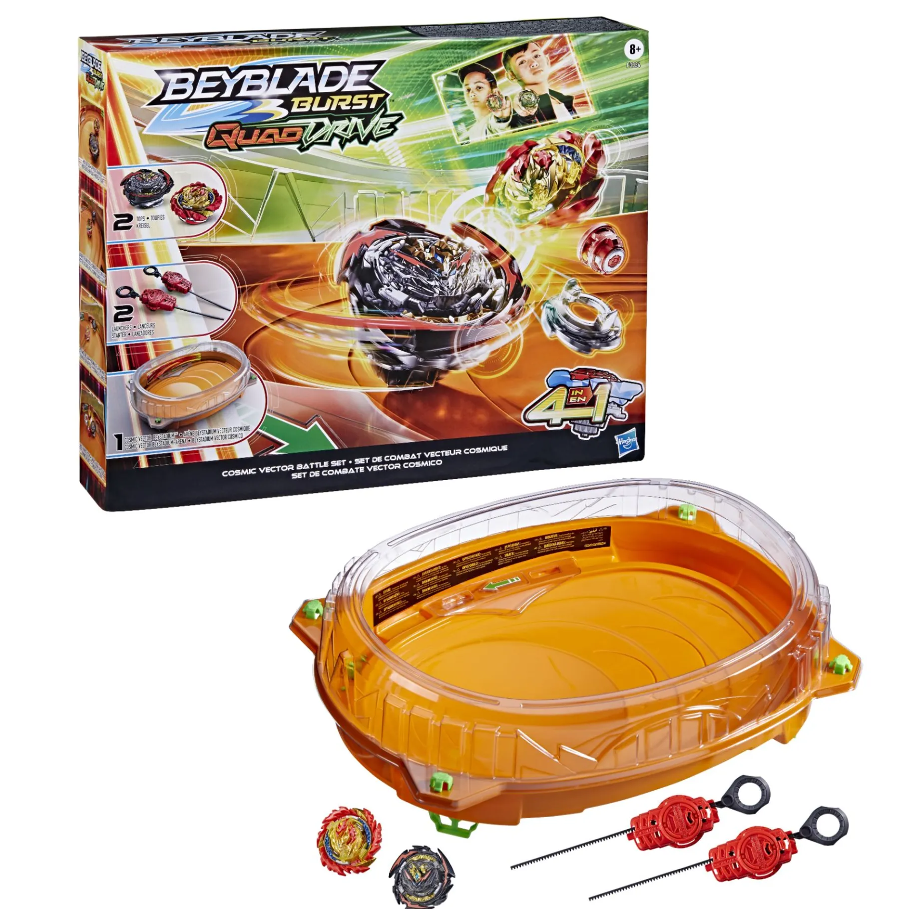 Stuntsets|Jongens>Hasbro Beyblade Cosmic Vector Battle Set