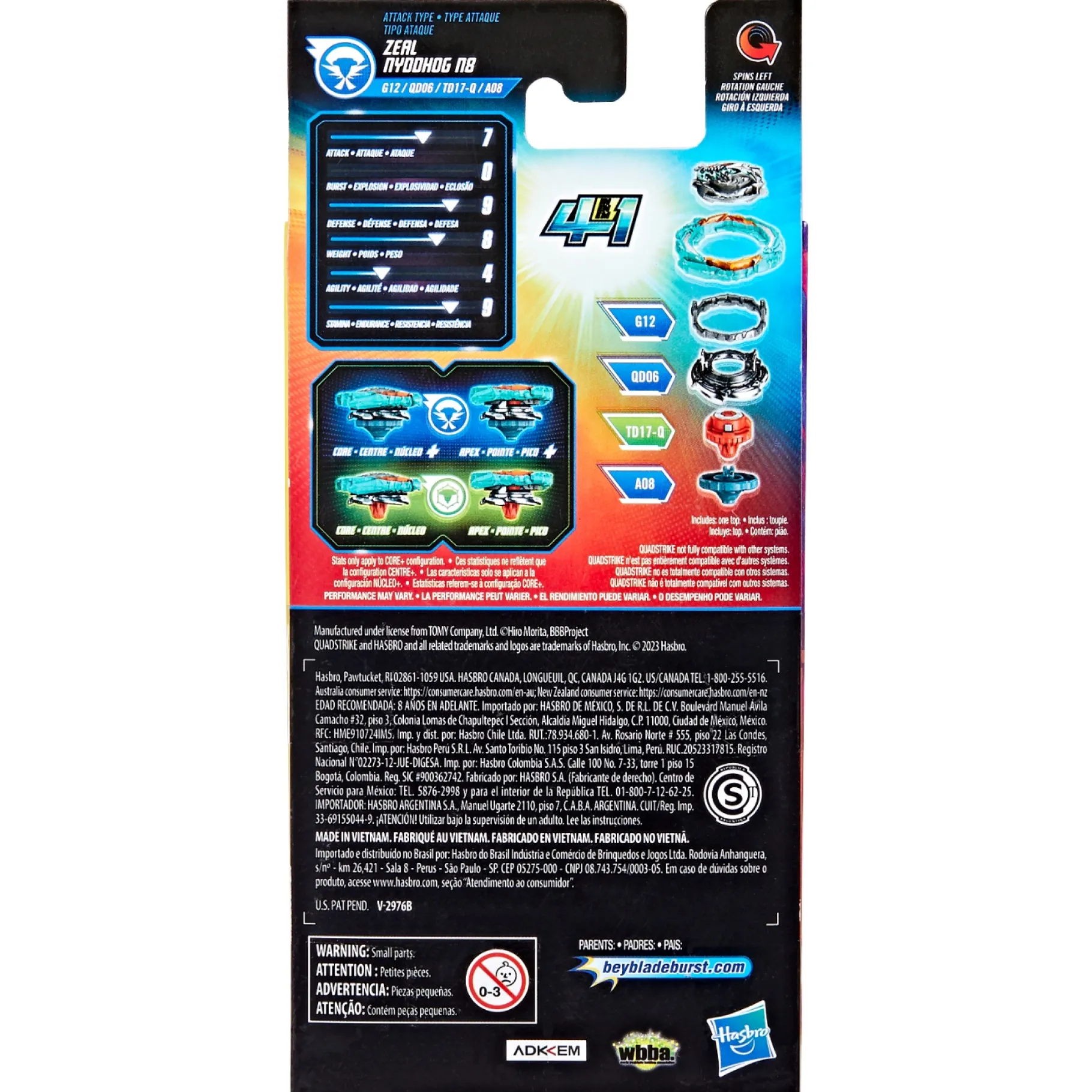 Stuntsets|Jongens>Hasbro Beyblade Single Pack Assorti