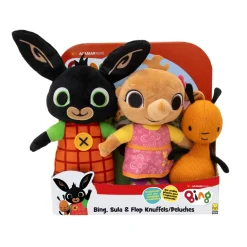 Speelfiguren> Bing, Flop en Sula pluche 3 pak