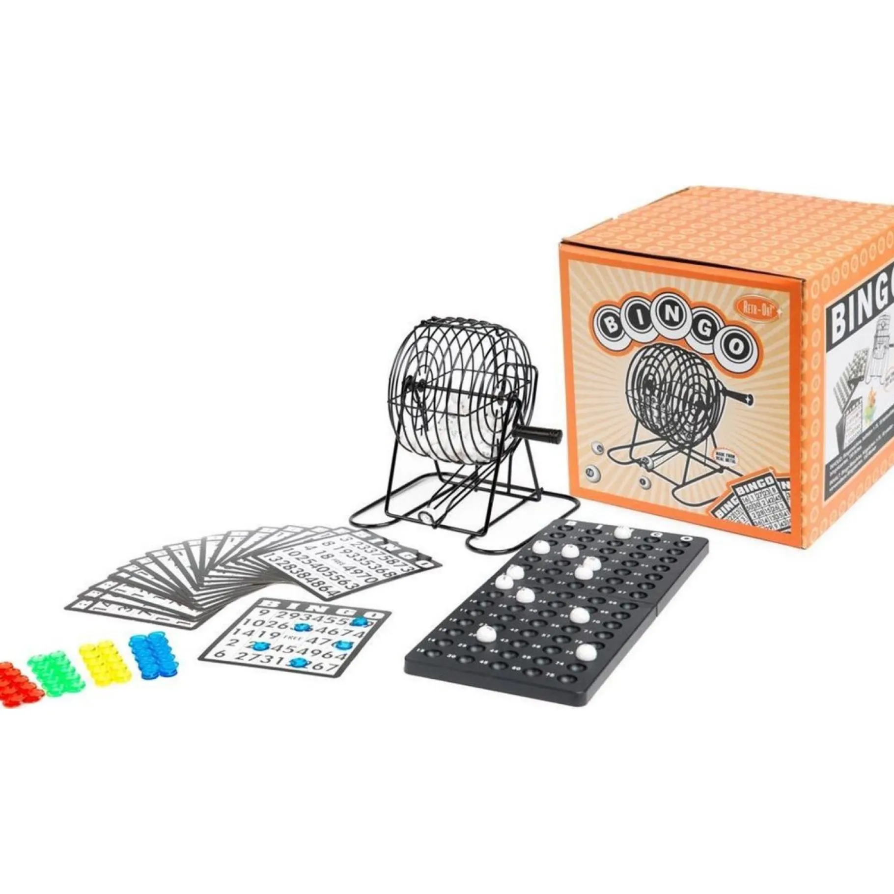 Familiespellen> Bingomolen Metaal Retro 20 Cm