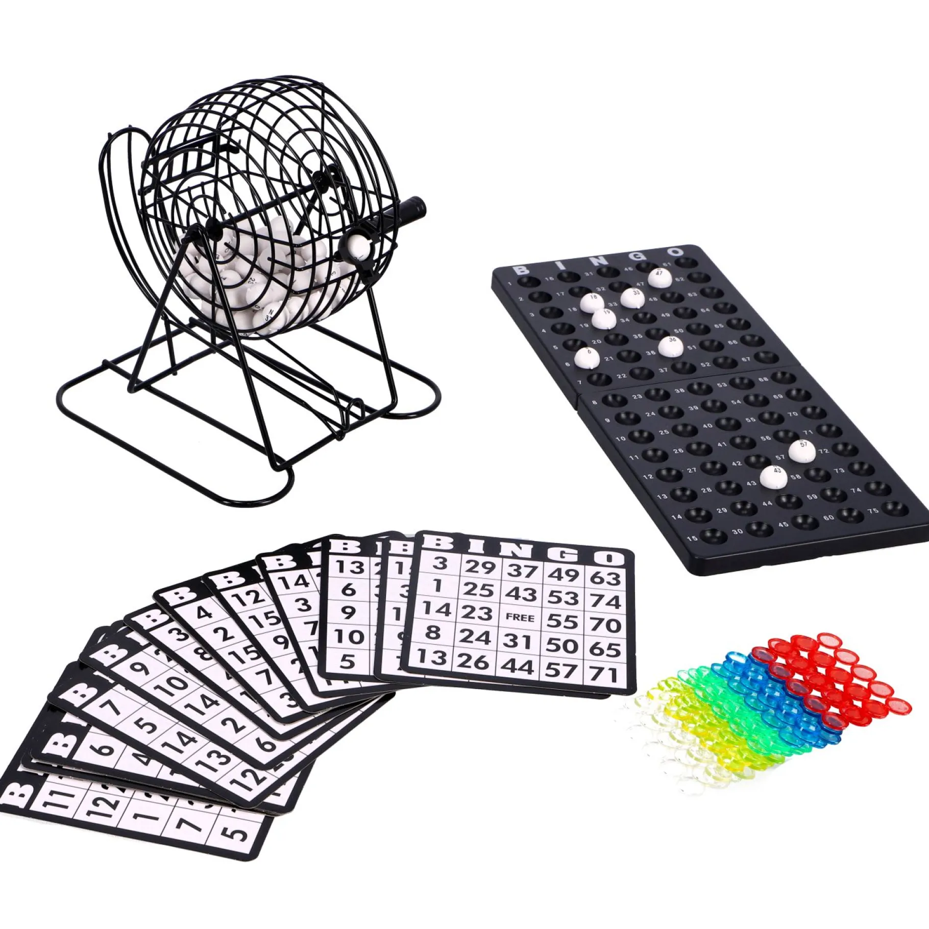 Familiespellen> Bingomolen Metaal Retro 20 Cm