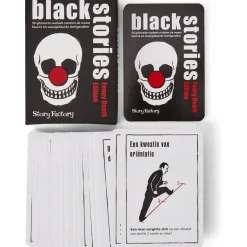 Familiespellen> Black Stories Funny Death - denkspel