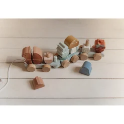 Babyspeelgoed></noscript>Little Dutch Blokkentrein Eekhoorn Forest Friends