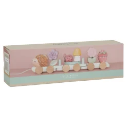 Houten Blokken> Blokkentrein Egel Fairy Garden