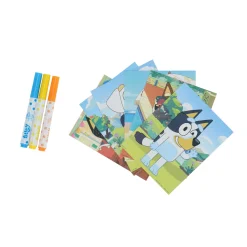 Verven / Schilderen> Bluey dot stempelen met 6 kaarten