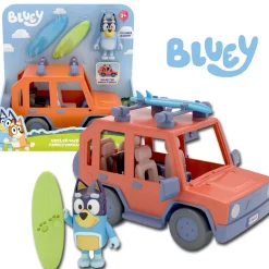 Speelfiguren></noscript>Moose Toys Bluey familie auto