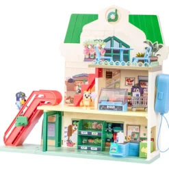 Poppenhuis|Meisjes> Bluey supermarkt speelset licht & geluid + figuren
