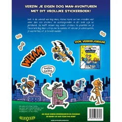 Stickers> Boek Dog Man stickerboek