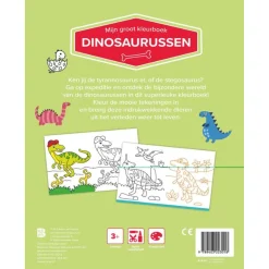Kleurboeken> Boek Groot Kleurboek Dinosaurussen