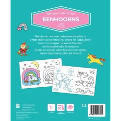 Kleurboeken> Boek Groot Kleurboek Eenhoorns