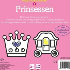 Kleurboeken> Boek Kleurblok Prinsessen Dikke Lijnen