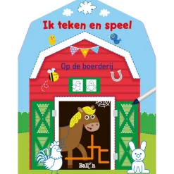 Kleurboeken> Boek Kleurboek Ik Teken En Speel Op De  Boerderij
