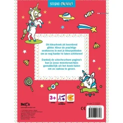 Stickers> Boek Mijn Glitterstickerboek Eenhoorn