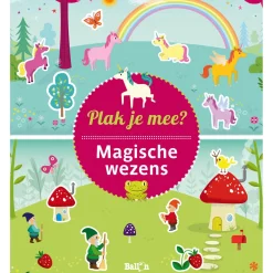 Stickers> Boek Plak Je Mee? Magische Wezens