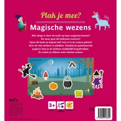 Stickers> Boek Plak Je Mee? Magische Wezens