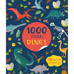 Stickers> Boek Stickerboek 1000 Stickers Dino's