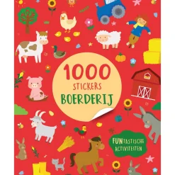 Stickers> Boek Stickerboek 1000 Stickers Boerderij