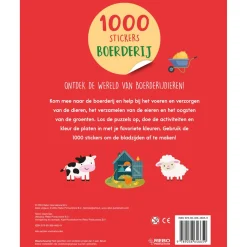 Stickers> Boek Stickerboek 1000 Stickers Boerderij