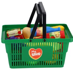 Meisjes|Winkelspeelgoed>My Shop Boodschappenmandje 18-delig