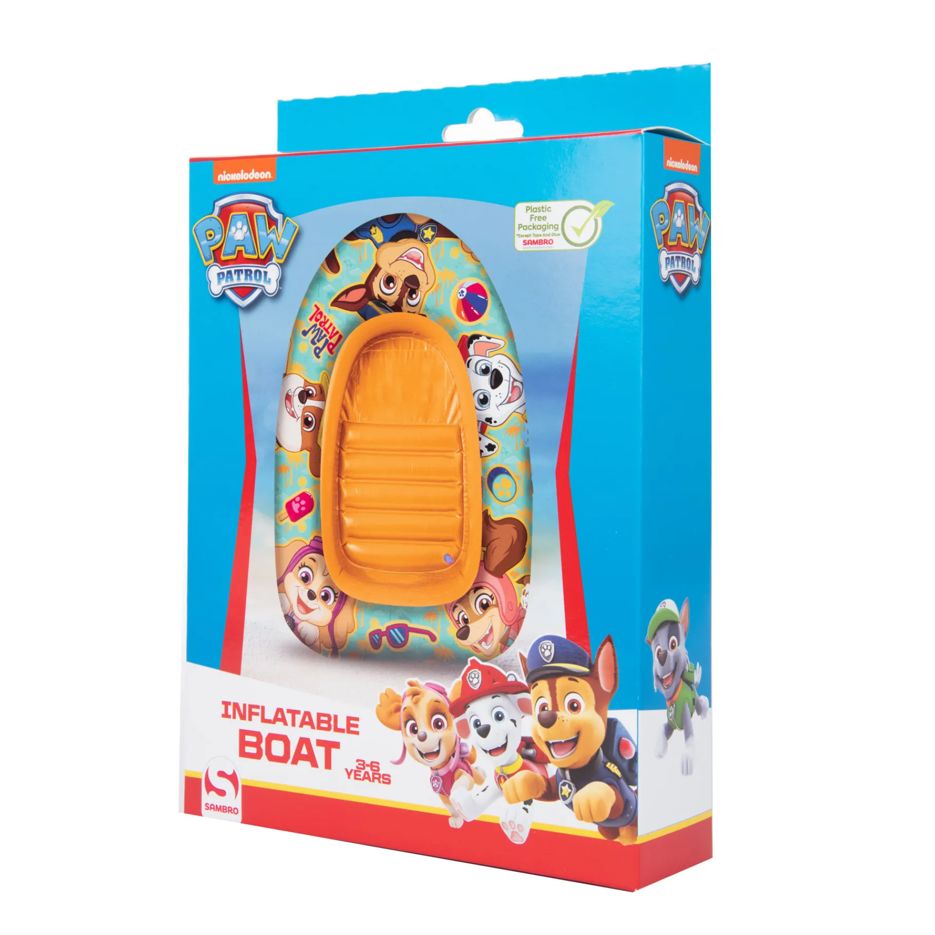 Zwemmen En Waterspeelgoed> Boot Opblaasbaar Paw Patrol 100 Cm In Doos