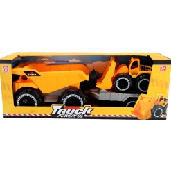 Voertuigen|Jongens> Bouwvoertuigen set met frictie