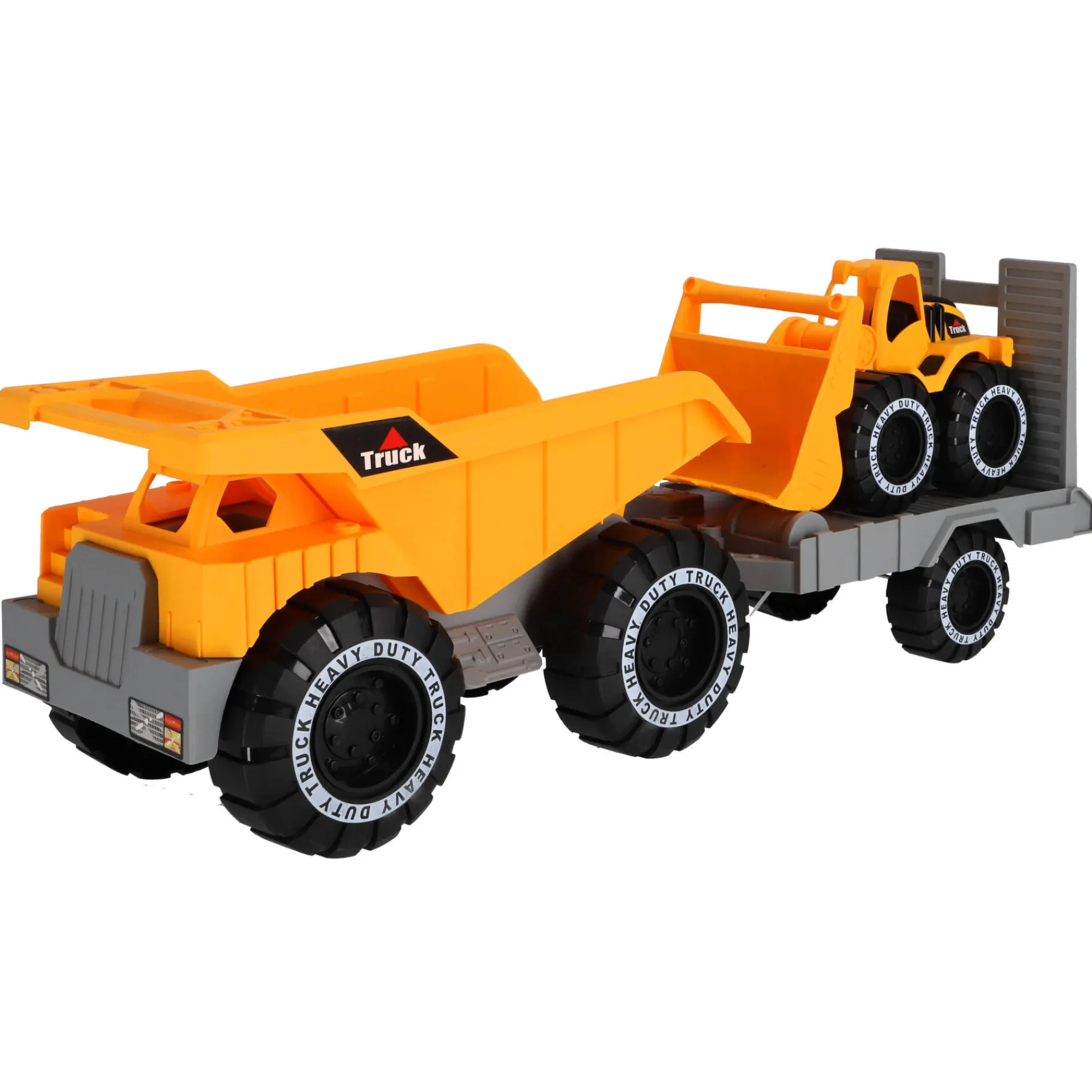 Voertuigen|Jongens> Bouwvoertuigen set met frictie