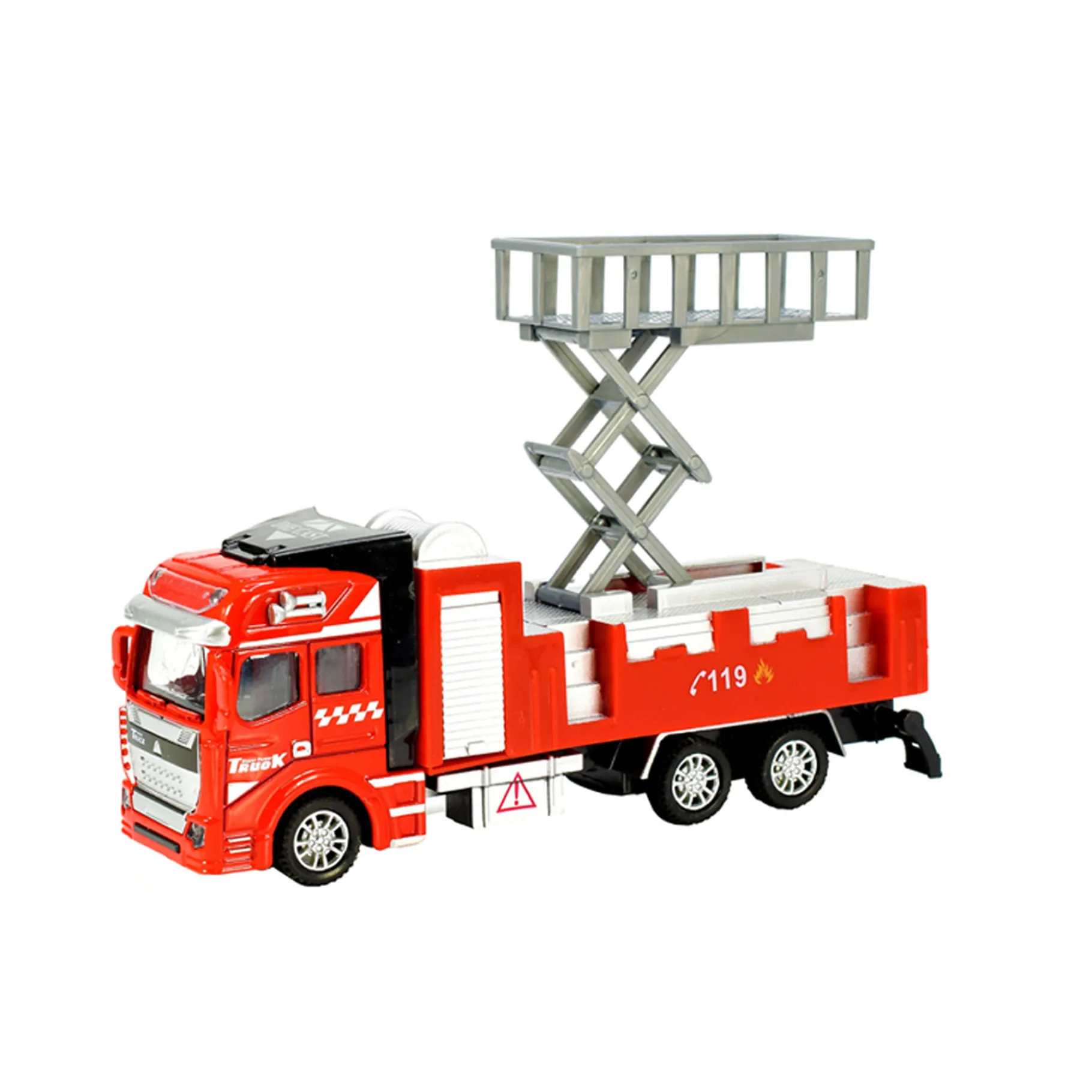 Voertuigen|Jongens> Brandweerauto die cast vrachtwagen 3 assorti