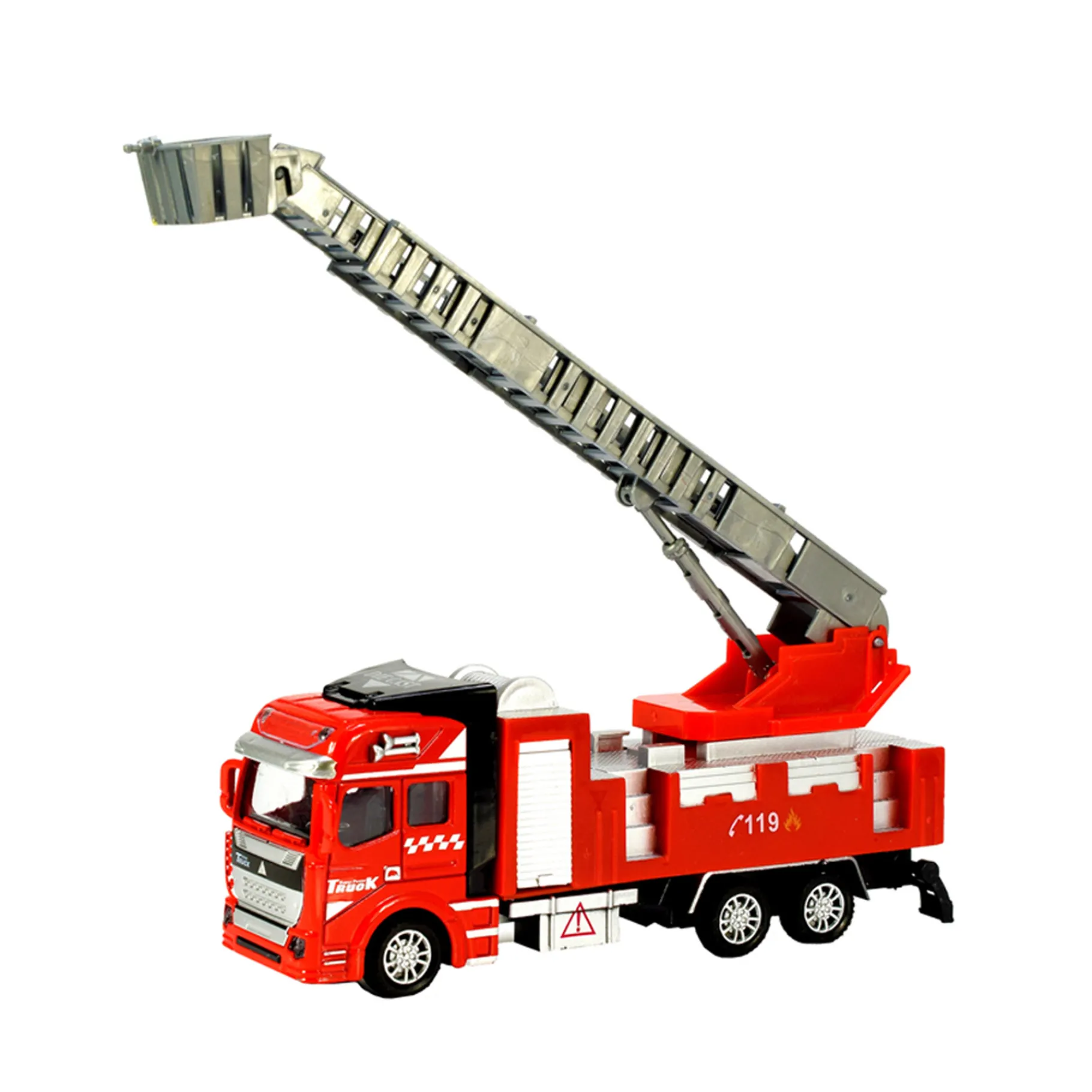 Voertuigen|Jongens> Brandweerauto die cast vrachtwagen 3 assorti