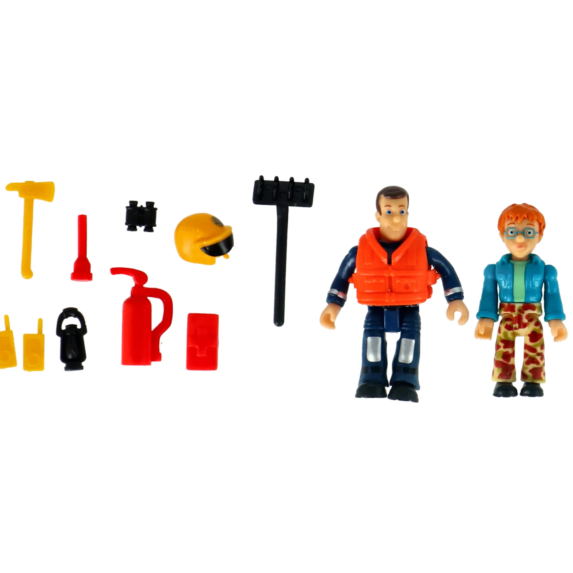 Actiefiguren|Jongens>Dickie Brandweerman Sam Figuren 4 Assorti