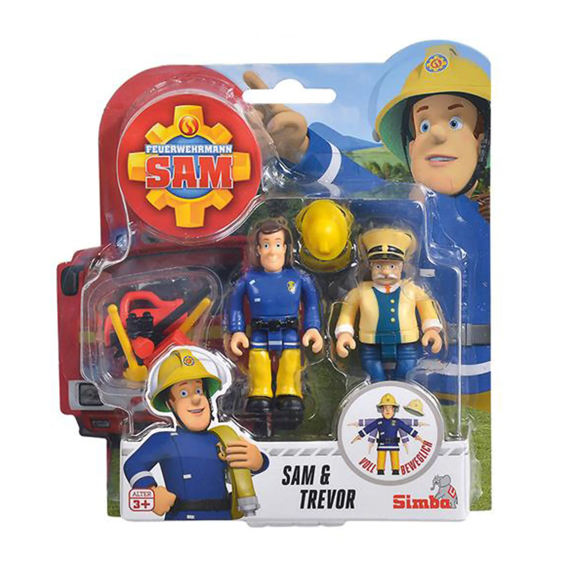 Actiefiguren|Jongens>Dickie Brandweerman Sam Figuren 4 Assorti