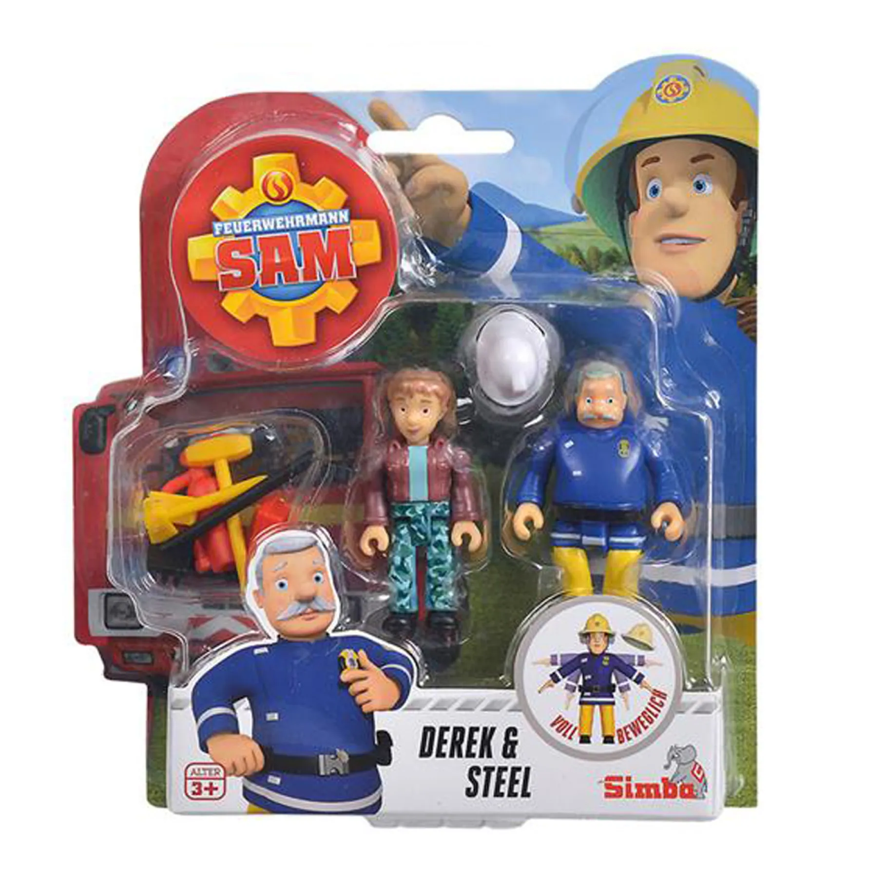 Actiefiguren|Jongens>Dickie Brandweerman Sam Figuren 4 Assorti