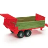 Boerderij|Jongens>Bruder Aanhanger Meststrooier