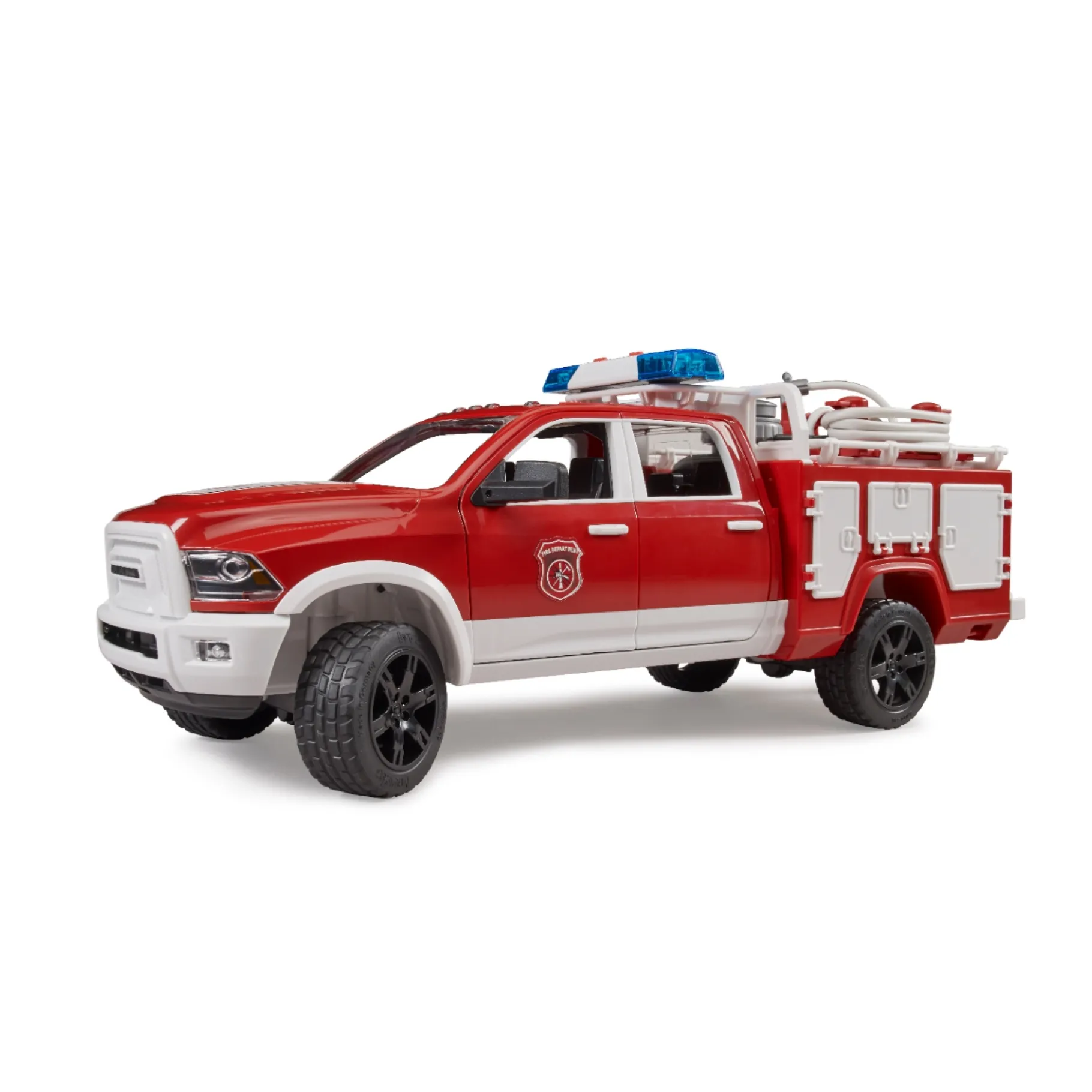 Auto's|Jongens>Bruder Auto Dodge RAM Brandweer B/O
