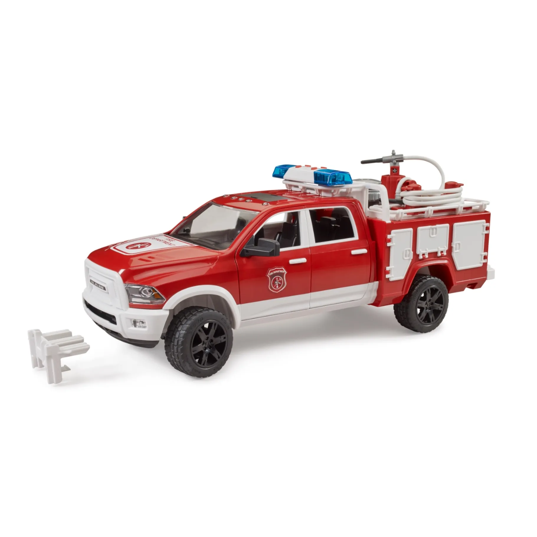 Auto's|Jongens>Bruder Auto Dodge RAM Brandweer B/O