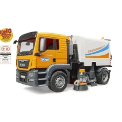 Auto's|Jongens>Bruder Auto Stratenreiniger MAN