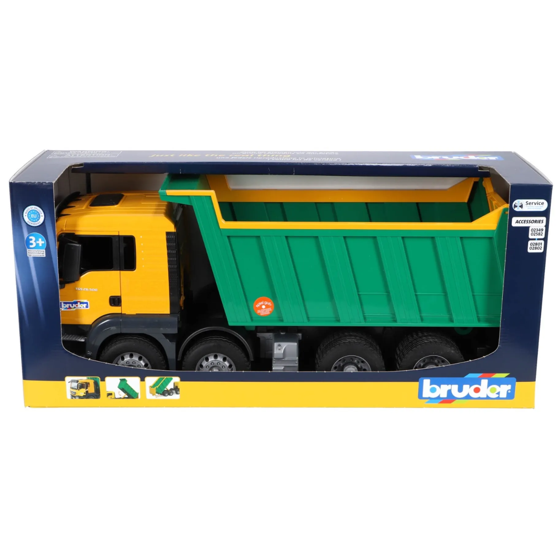 Auto's|Jongens>Bruder Auto Vrachtwagen MAN TGS