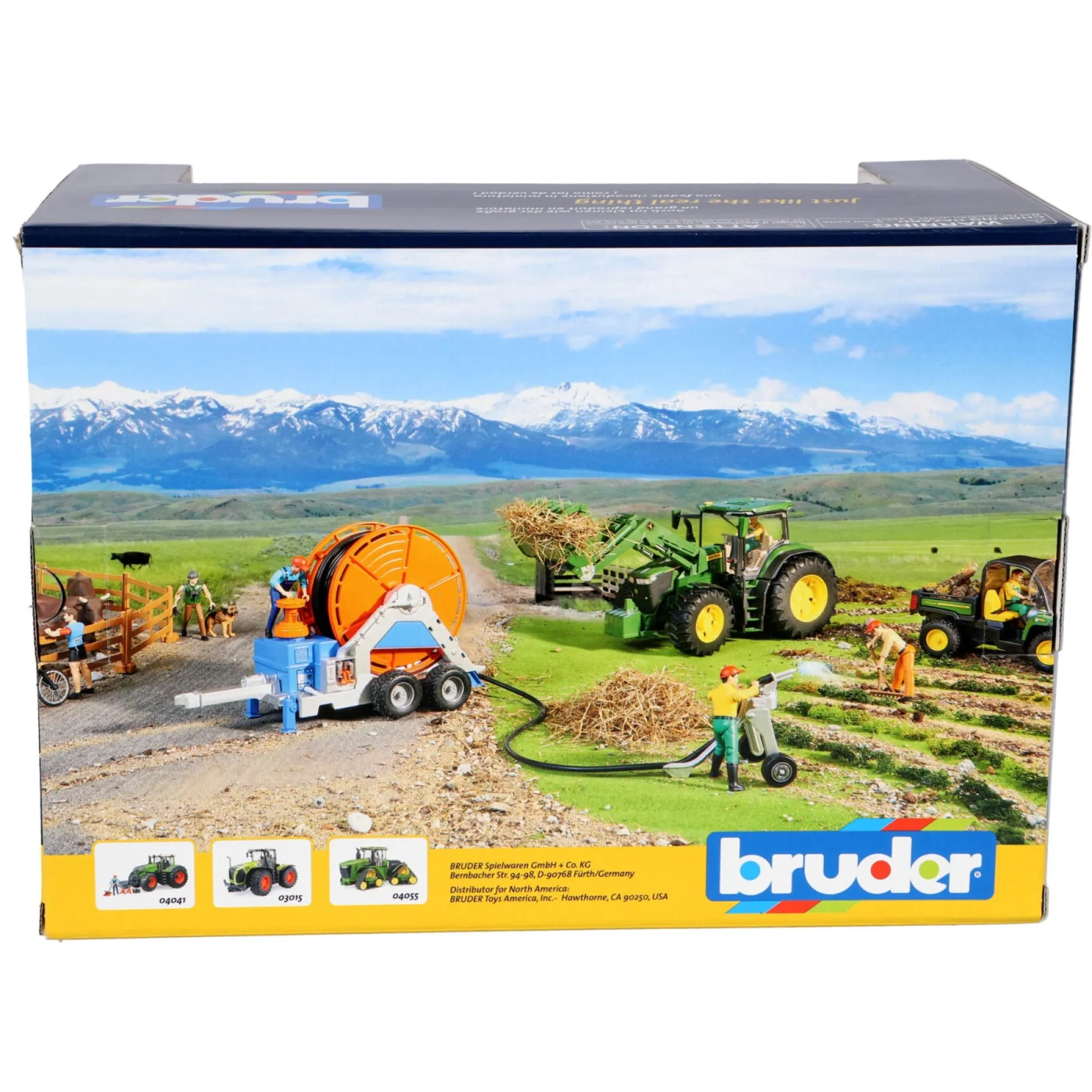 Auto's|Jongens>Bruder Beregeningsaanhanger