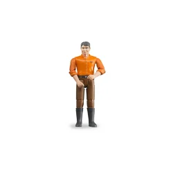 Speelfiguren>Bruder Bworld Figuur Man Met Bruine Broek