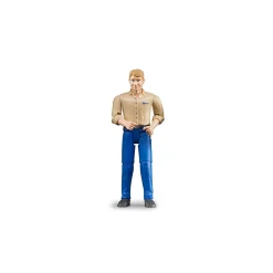Speelfiguren>Bruder B-World Figuur Man Blauwe Broek