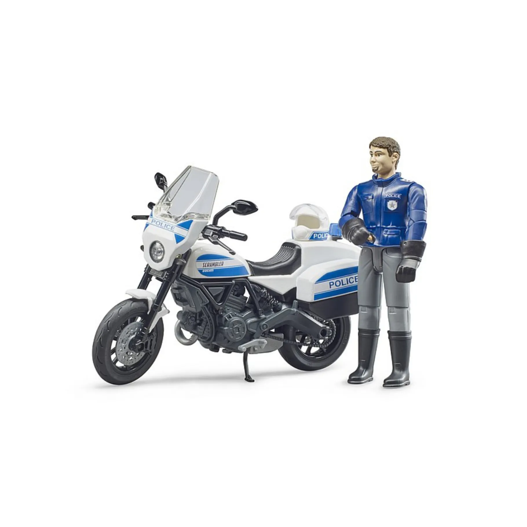 Auto's|Jongens>Bruder Motorpolitie Met Ducati